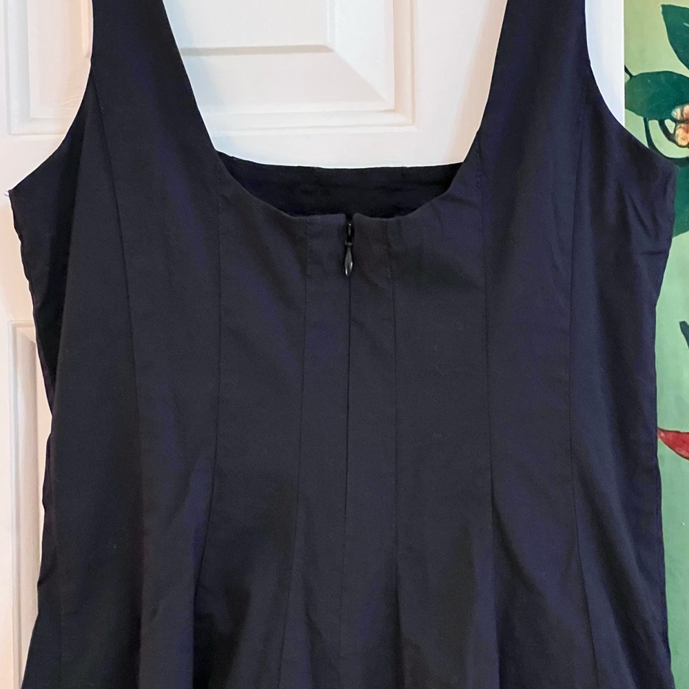 πΊπHPππΊ NWT Staud Mini Wells Dress Black - Picture 15 of 16